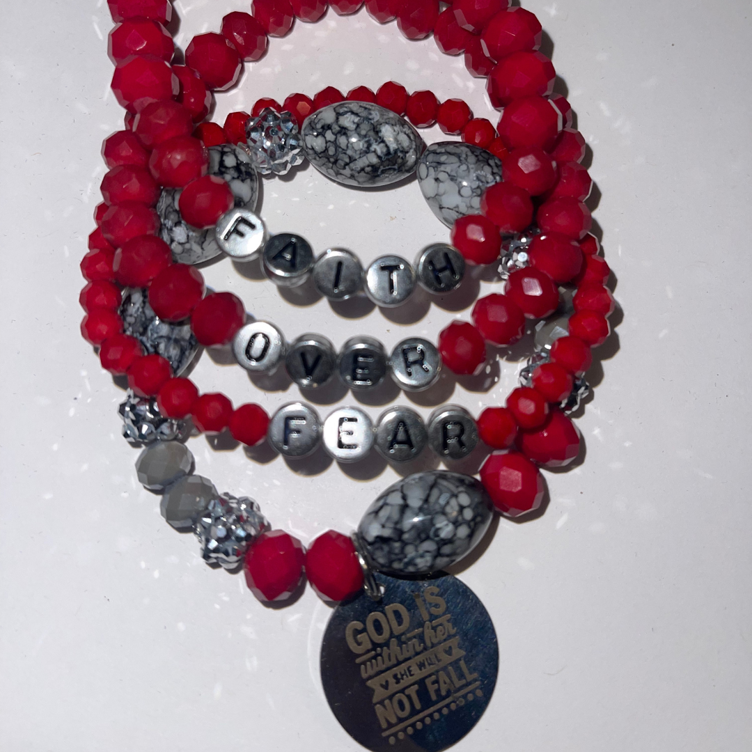 Faith Over Fear Bracelet