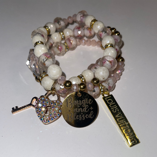 Bougie And Blessed Bracelet